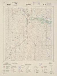 El Tambo 300000 - 704500 [material cartográfico] : Instituto Geográfico Militar de Chile.