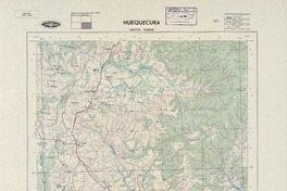 Huequecura 400730 - 730000 [material cartográfico] : Instituto Geográfico Militar de Chile.