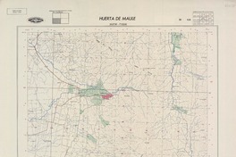 Huerta de Maule 353730 - 715230 [material cartográfico] : Instituto Geográfico Militar de Chile.