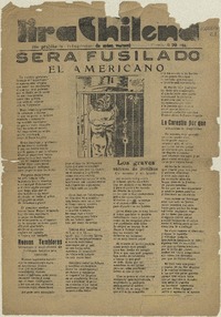 Será fusilado el americano.