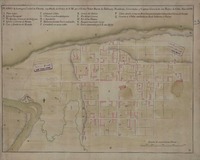 Plano de la antigua ciudad de Osorno : repoblada de orden de S.M. por el Exmo Señor Baron de Ballinary, presidente, gobernador y capitán general de este reino de Chile, año de 1796 [Material cartográfico]
