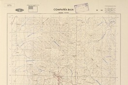 Compañía Baja 294500 - 710730 [material cartográfico] : Instituto Geográfico Militar de Chile.