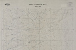 Sierra Vaquillas Altas 2500 - 6900 [material cartográfico] : Instituto Geográfico Militar de Chile.