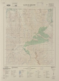 Cajón de Abrantes 335230 - 704500 [material cartográfico] : Instituto Geográfico Militar de Chile.