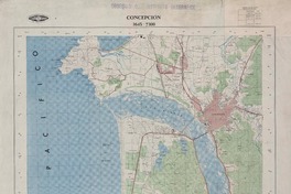 Concepción 3645 - 7300 [material cartográfico] : Instituto Geográfico Militar de Chile.