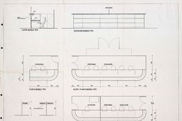 [Biblioteca Nacional] alternativas muebles Sala Cervantes. [material cartográfico]: