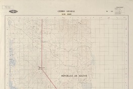 Cerro Araral 2130 - 6800 [material cartográfico] : Instituto Geográfico Militar de Chile.