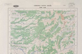 Colonia Santa Lucía 3745 - 7130 [material cartográfico] : Instituto Geográfico Militar de Chile.