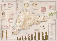 Parque Nacional Rapa-Nui = National Park Isla de Pascua, Easter Island, Chile  [material cartográfico] cartografía Horacio Baldrich ; proyecto Angel Cabeza, Carlos Weber, Marcos Rauch ; diseño M. Isabel Campodónico.