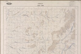 Conay 2845 - 7000 [material cartográfico] : Instituto Geográfico Militar de Chile.