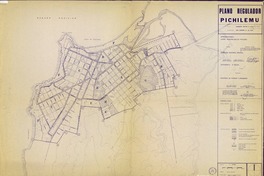 Plano regulador Pichilemu  [material cartográfico] Humberto Molina B.
