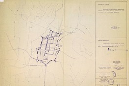 Límite urbano de Pumanque  [material cartográfico] Minvu VI. Secretaria Regional Ministerial de Vivienda y Urbanismo, Departamento de Desarrollo Urbano e Infraestructura.