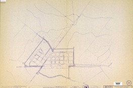 Límite urbano de Peralillo  [material cartográfico] Minvu VI. Secretaria Regional Ministerial de Vivienda y Urbanismo, Departamento de Desarrollo Urbano e Infraestructura.