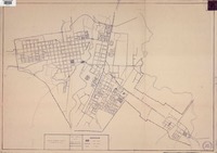 Plano urbano de Angol comuna de Angol, provincia de Malleco. Región de la Araucanía. [material cartográfico] : Municipalidad de Angol. Dirección de Obras Municipales.