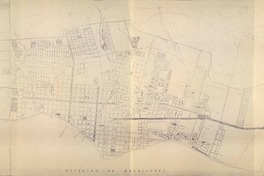 Plano de la ciudad de Punta Arenas plano de estudio [material cartográfico] : Secretaría Regional Ministerial Vivienda y Urbanismo XIIa. Región.