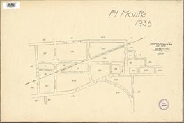 El Monte :  [material cartográfico] Asociación de Aseguradores de Chile, Comité Incendio.