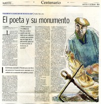 El poeta y su monumento  [artículo] Alicia Borinsky.