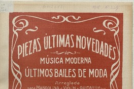 En la terraza de Las Torpederas two steps, arreglado para mandolina o violín y guitarra [música] : música de A. Carrera, arreglo de Antonio Bréngola.
