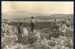 Obreros de la pampa salitrera