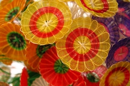 Flores en fibra de Rari.