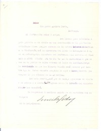 [Carta], 1920 sept. 20 Temuco, Chile <a> Pedro Aguirre Cerda, Chile