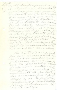 [Carta, entre 1926 y 1928] may. 6 Fontainebleau, Francia <a> Pedro Aguirre Cerda, Chile