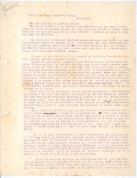 [Carta], 1925 dic. 7 La Serena, Chile <a> Pedro Aguirre Cerda, Chile