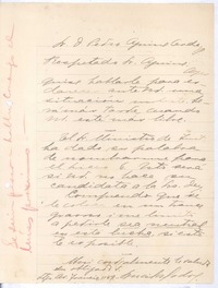 [Carta], 1921 mar. Santiago, Chile <a> Pedro Aguirre Cerda, Chile