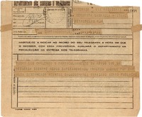 [Telegrama] 1945 nov. 16, Santiago, Chile [a] Gabriela Mistral