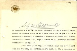 [Carta] 1936 jul. 3, Santiago [a] Gabriela Mistral