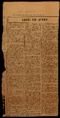 Gabriela debe quedarse