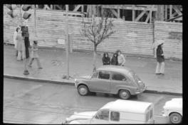[Avenida Providencia en un día de lluvia]