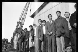 [Delegación cubana] : Nave Sierra Maestra en Talcahuano