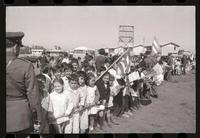 [Estudiantes en el acto] : Nave Sierra Maestra en Talcahuano