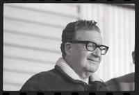 [Presidente Allende se dirige a los presentes] : Nave Sierra Maestra en Talcahuano