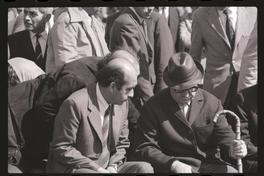 [Presidente Allende con autoridades] : Nave Sierra Maestra en Talcahuano