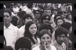 Manifestación frente a La Moneda