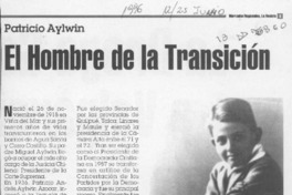 El Hombre de la transición  [artículo].