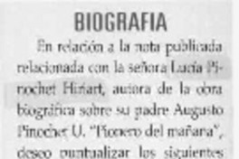 Biografía  [artículo] Tulio Díaz Trincado.