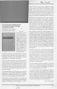 Los años de la patria joven  [artículo] Julio Silva Solar.