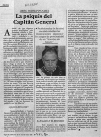 La psiquis del Capitán General