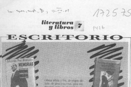 Escritorio  [artículo].