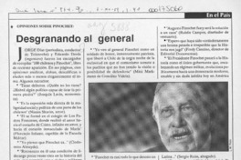 Desgranando al general  [artículo].
