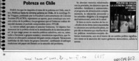 Pobreza en Chile  [artículo].