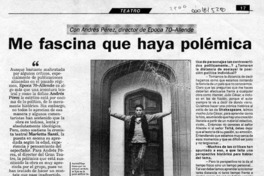 Me fascina que haya polémica  [artículo] Marietta Santi.