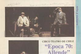 "Epoca 70, Allende"  [artículo] Virginia Vidal.