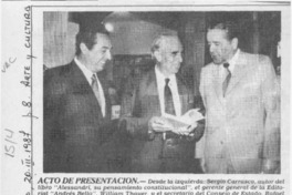 Alessandri, pensamiento constitucional  [artículo].