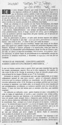 Una gloria de nuestras letras  [artículo] Stalone.