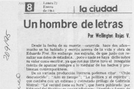 Un hombre de letras