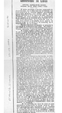 Conversando de libros  [artículo].